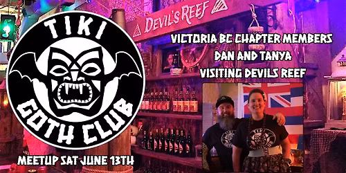 Tiki Goth Club Meet Up At Devils Reef