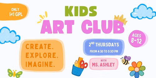 Kids Art Club at GPL