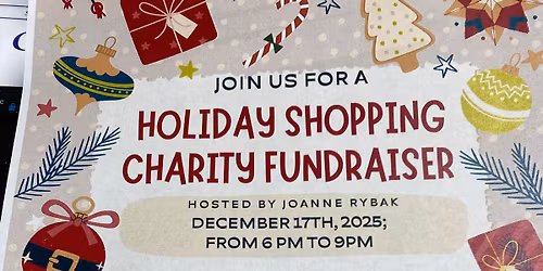 Holiday Shopping Charity Fundraiser