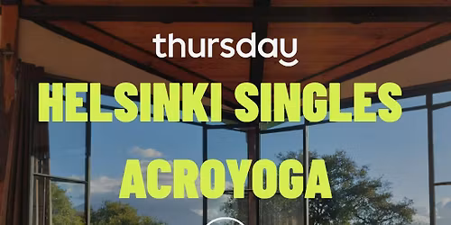Thursday | Singles AcroYoga Class | Helsinki