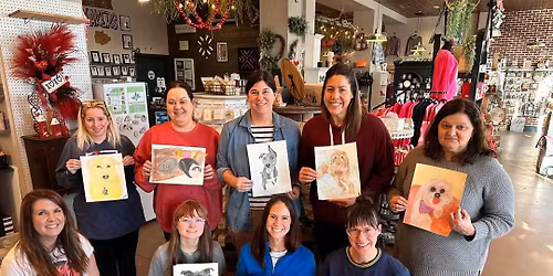 Watercoloring (Pet Portrait) with Christina Gilchrist Watercolorist