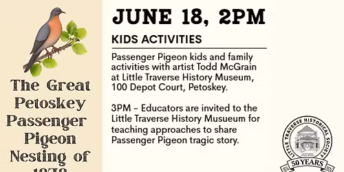 Educator Opportunity & Teaching Approaches about Passenger Pigeon with Artist Todd McGrain