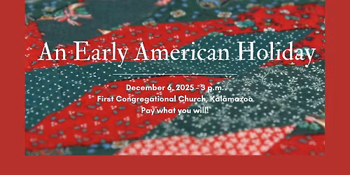 An Early American Holiday