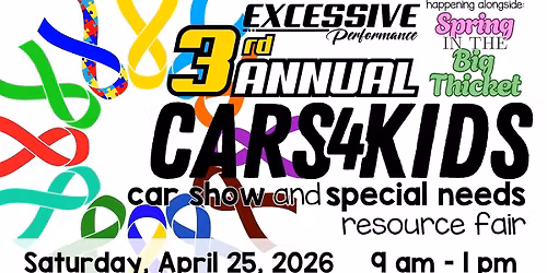 3rd Annual Cars4Kids