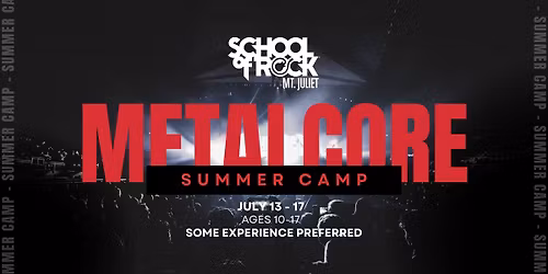 Metalcore Music Summer Camp