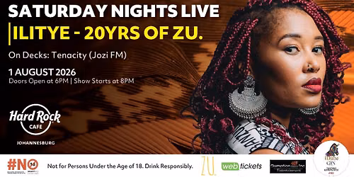 Saturday Nights Live with LITYE: 20 Years of ZU.