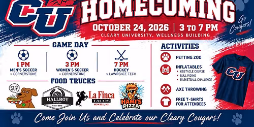 Cleary Homecoming 2026