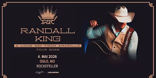 Randall King: A Long Way From Amarillo Tour 2026 \/ Rockefeller \/ Pres. av Live Nation