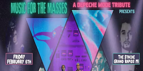 Music For The Masses: A Depeche Mode Tribute presents DM vs NIN at The Stache - Grand Rapids, MI