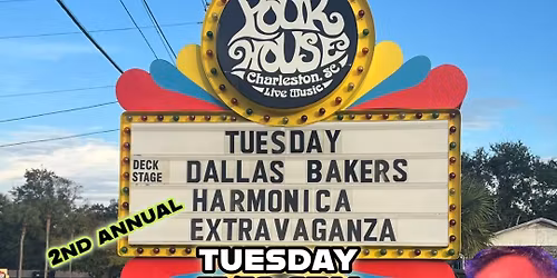 Dallas Bakers 2nd Annual Harmonica Extravaganza at Charleston Pour House (Deck)