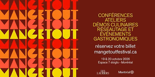 Ap\u00e9ro Gourmand I 19 octobre I 5 \u00e0 7 gastronomique pour tous et toutes