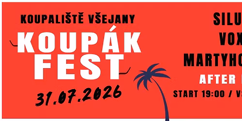 Voxel, Siluety, Martyho Banda a dal\u0161\u00ed \/\/ Koup\u00e1k fest 2026