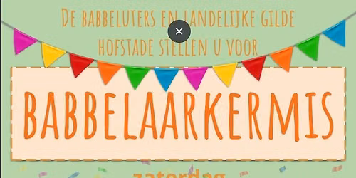 Babbelaarkermis 2026