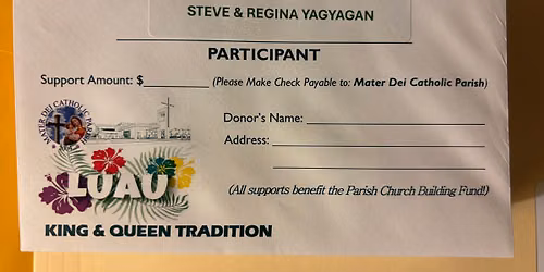 15th Annual Mater Dei Luau