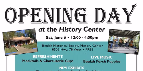 Opening Day at the History Center