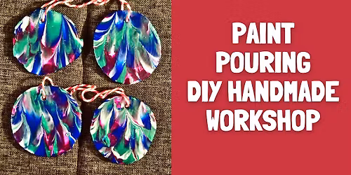 Holiday DIY Workshop: Paint-Poured Tree Ornaments