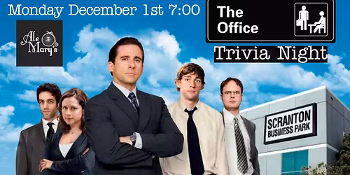 The Office Trivia Night at Ale Mary\u2019s!