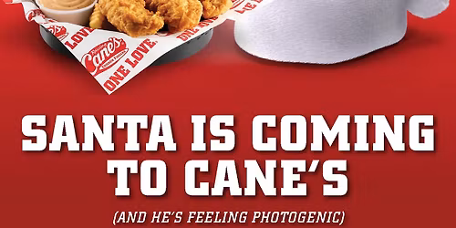 Cane's, Cops, & Santa! Support your Local Law Enforcement!