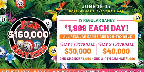 June Super Bingo