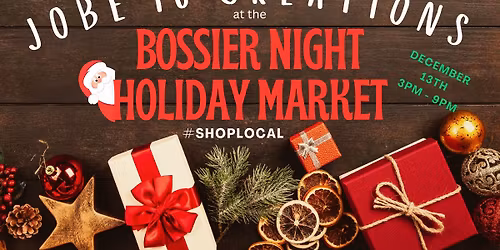 \ud83c\uddfa\ud83c\uddf2Jobe 16 Creations at the Bossier Night Market\ud83c\uddfa\ud83c\uddf2