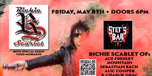 Richie Scarlet with special guest Todd Howarth