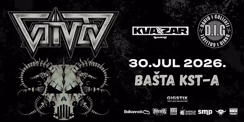 VOIVOD + QUASARBORN + DAVID I GOLIJATI @BA\u0160TA KST-a
