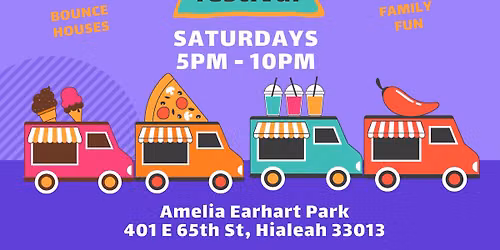 Food Trucks Saturdays at Amelia Earhart Park