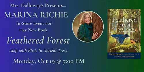 Marina Richie's FEATHERED FOREST In-Store Event And Book Signing