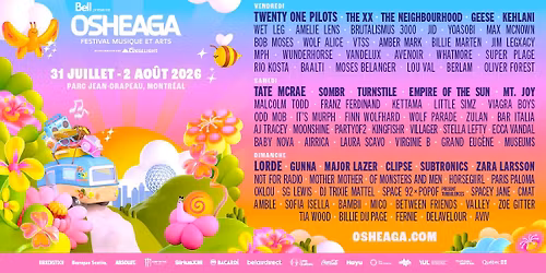 OSHEAGA 2026 