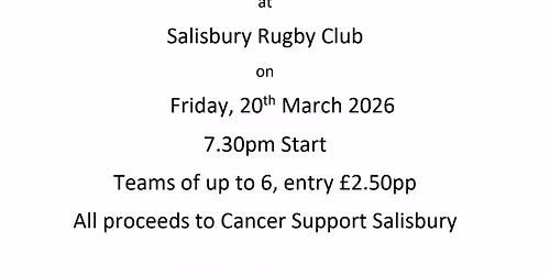 Taylor's Teasers Charity Quiz Night