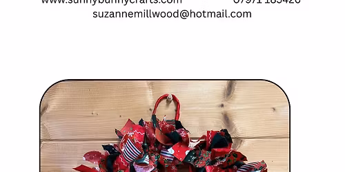 FULLY BOOKED Rag wreath workshop