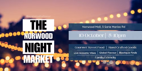 Norwood Night Market In October