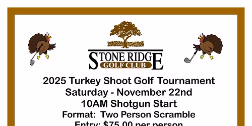 2025 Turkey Shoot Golf Tournament