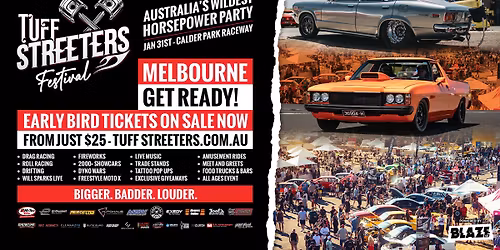 Tuff Streeters Festival 2026 - Presented by HiTec Oils