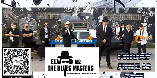Elwood and The Blues Masters: Their Mission-Bring the FINEST Music to Aztec Shawnee Theater 