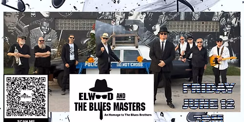 Elwood and The Blues Masters: Their Mission-Bring the FINEST Music to Aztec Shawnee Theater