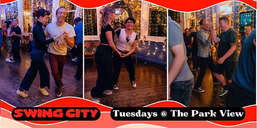 Lindy Hop Fundamentals class + swing dance social @ THE PARK VIEW
