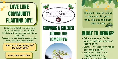 Community Planting Day at Love Lane