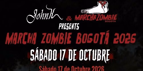 Marcha Zombie Bogot\u00e1 2026