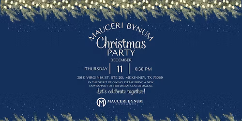 Mauceri Bynum Christmas Party 