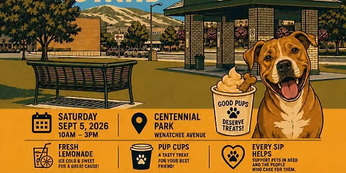 Lemonade & Pup Cup Fundraiser