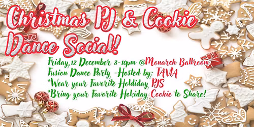 Christmas PJ & Cookie Dance Social