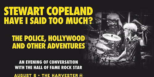 Stewart Copeland - Have I Said Too Much? 