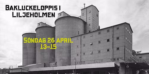 Bakluckeloppis (f\u00f6r vinylskivor) i Liljeholmen igen!
