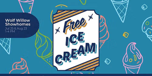 Free Ice Cream in Wolf Willow