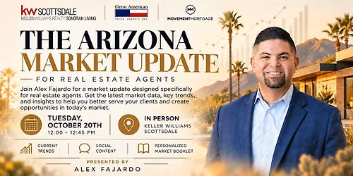 October Arizona Market Update LIVE with Alex Fajardo