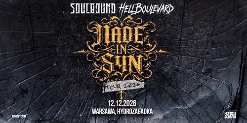 Soulbound & Hell Boulevard | 12.12.2026 | Warszawa, Hydrozagadka