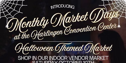 October Monthly Market Days\ud83c\udf83