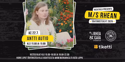 Antti Autio (soolo) - M\/S Rhean T\u00e4htiristeilyt 2026