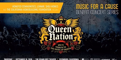 Queen Nation- Southern CA Music for a Cause Concert